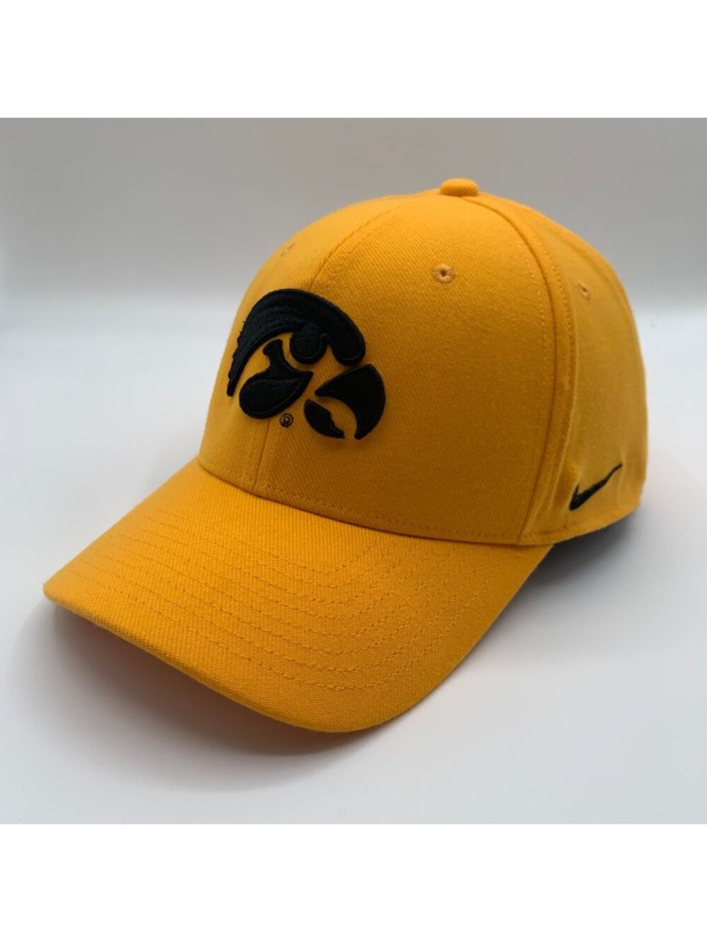 Iowa Hawkeyes NCAA Gold Nike Classic99 Stretch Fitted Hat Mens L/XL